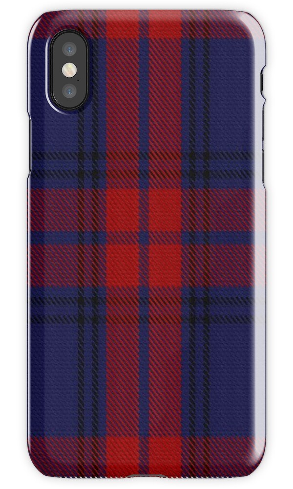 "00685 Falkirk Football Club Tartan " iPhone Cases & Covers by