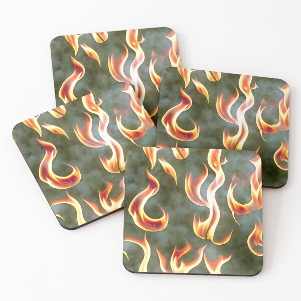 Item preview, Open flames pattern designed and sold by hendrikspix.