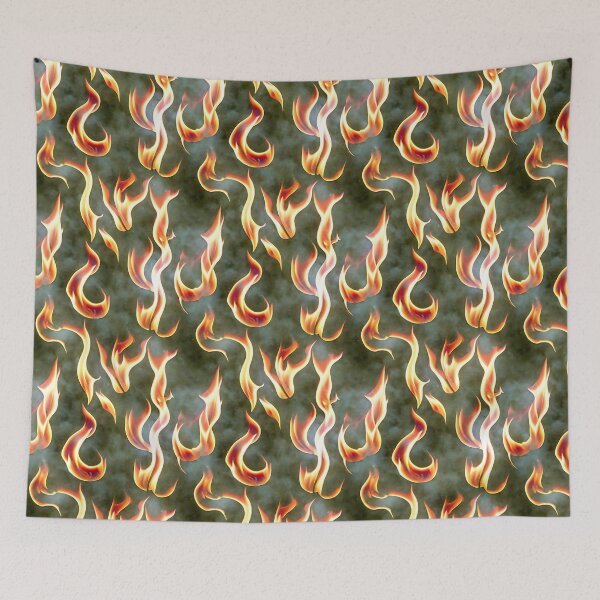Item preview, Open flames pattern designed and sold by hendrikspix.