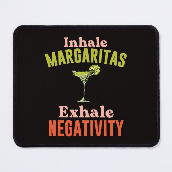 Item preview, Inhale Margaritas Exhale Negativity - Funny Glass Of Margarita designed and sold by leo121687.