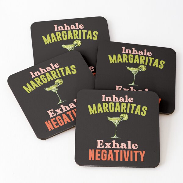 Item preview, Inhale Margaritas Exhale Negativity - Funny Glass Of Margarita designed and sold by leo121687.