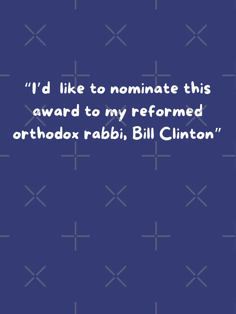 Reformed Orthodox Rabbi Bill Clinton for Game of the Year - Bill Clinton -  Sticker