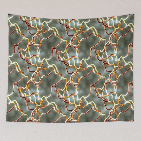 Item preview, Hot cables electric pattern designed and sold by hendrikspix.