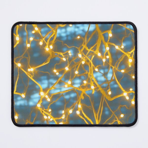 Item preview, Gold threads with lights pattern designed and sold by hendrikspix.