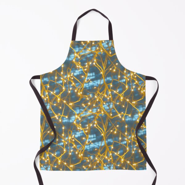 Item preview, Gold threads with lights pattern designed and sold by hendrikspix.