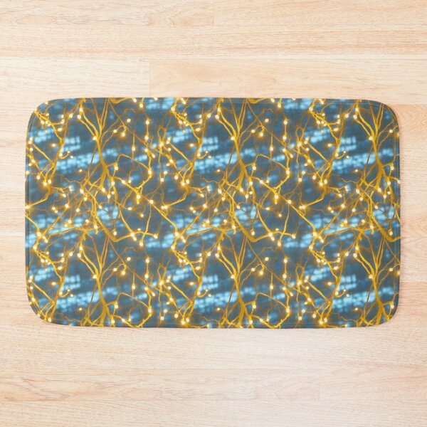 Item preview, Gold threads with lights pattern designed and sold by hendrikspix.