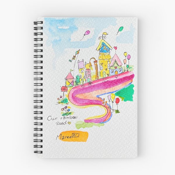 Item preview, Our rainbow road designed and sold by Maree McCrum.