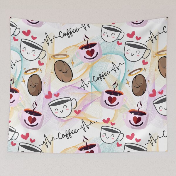 Item preview, Coffee break - may be coffee is addicted to me | coffee design | for coffee lovers |  designed and sold by Arteartz.