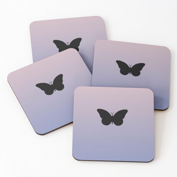 Item preview, fink and blue butterfly designed and sold by Uffcagla.