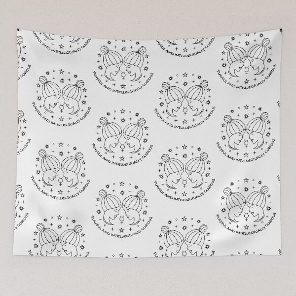 Item preview, Gemini Zodiac Sign Astrology Lovers designed and sold by to-esu.