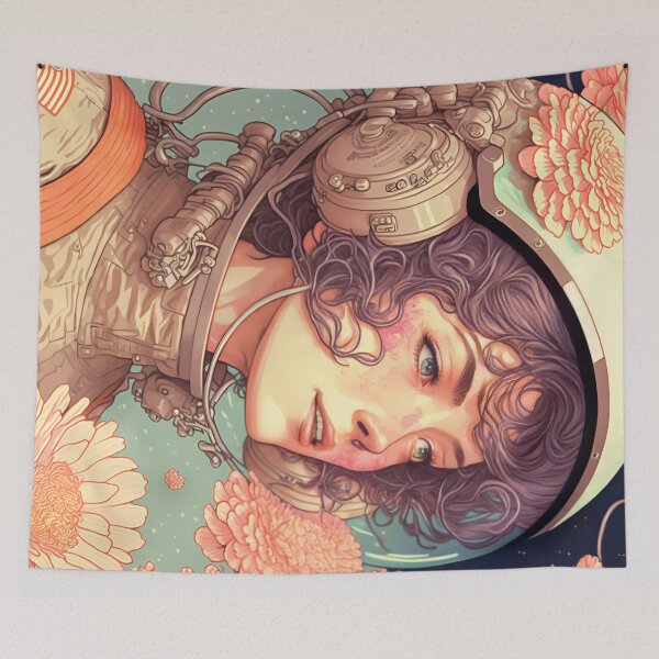 Item preview, Flower Astronauts: Cassia designed and sold by perytonpunch.