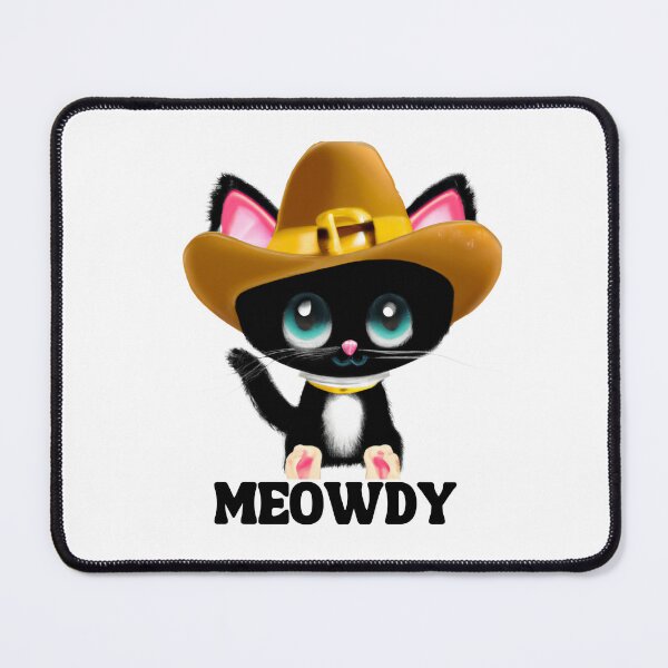Item preview, Meowdy cat T-shirt designed and sold by Nerdygirlteez.