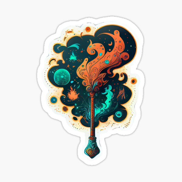 The Magical Wand Sticker