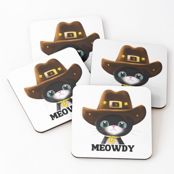 Item preview, Meowdy cat Cowboy cowgirl T-shirt designed and sold by Nerdygirlteez.