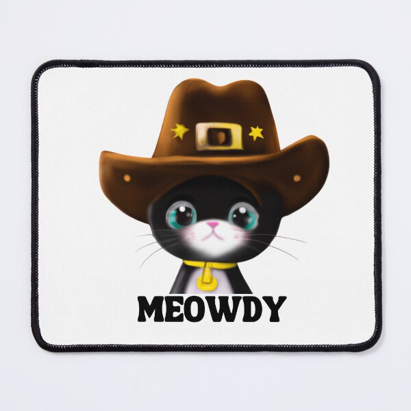 Item preview, Meowdy cat Cowboy cowgirl T-shirt designed and sold by Nerdygirlteez.