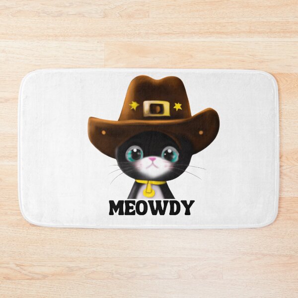 Item preview, Meowdy cat Cowboy cowgirl T-shirt designed and sold by Nerdygirlteez.