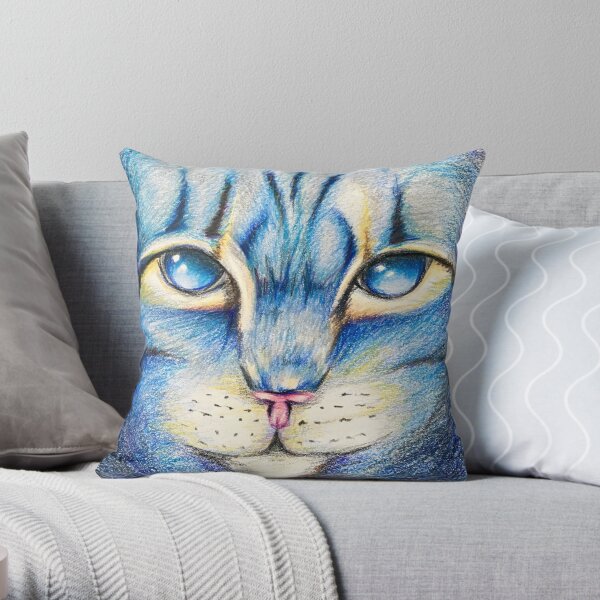 Warrior Cats Jayfeather Throw Pillow