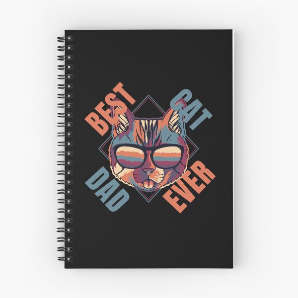 Item preview, Best Cat Dad Ever Retro designed and sold by NinniSilver.