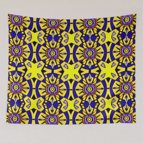 Item preview, African Art, Colorful African pattern designed and sold by Huesoffun.