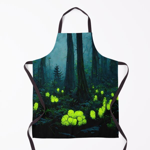 Item preview, Eerie Fantasy Forest With Alien Plants designed and sold by madtoyman.