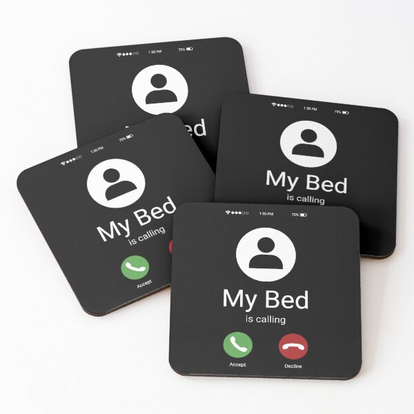 Item preview, My bed is calling designed and sold by ShirtBricks.