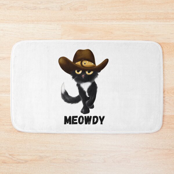 Item preview, Meowdy cat Cowboy cowgirl T-shirt designed and sold by Nerdygirlteez.