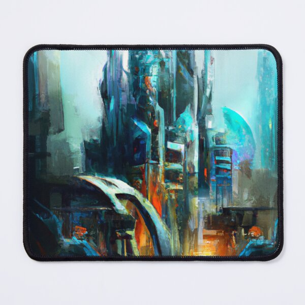 Item preview, Futuristic city Lunar Chronicles designed and sold by addict2reading.