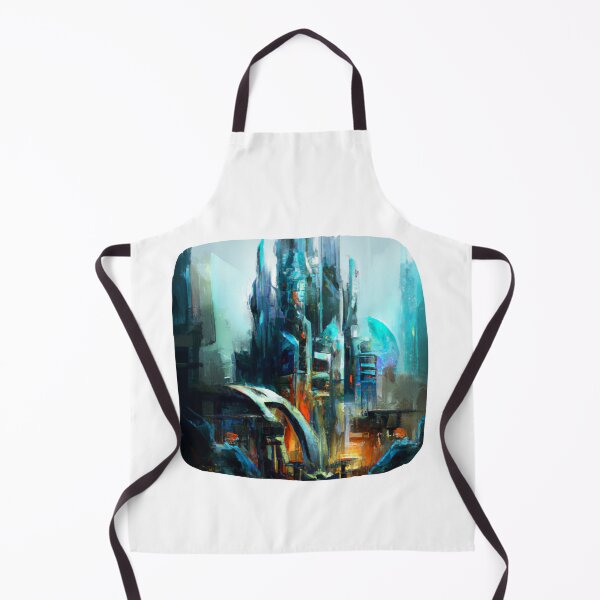 Item preview, Futuristic city Lunar Chronicles designed and sold by addict2reading.