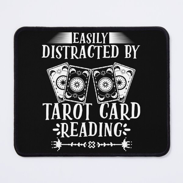 Item preview, Easily Distracted By Funny Tarot Card Reading Cartomancy Fan designed and sold by Nessshirts.