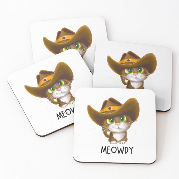 Item preview, Meowdy cat Cowboy cowgirl T-shirt designed and sold by Nerdygirlteez.