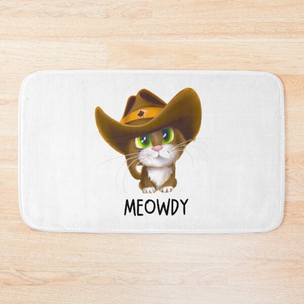 Item preview, Meowdy cat Cowboy cowgirl T-shirt designed and sold by Nerdygirlteez.