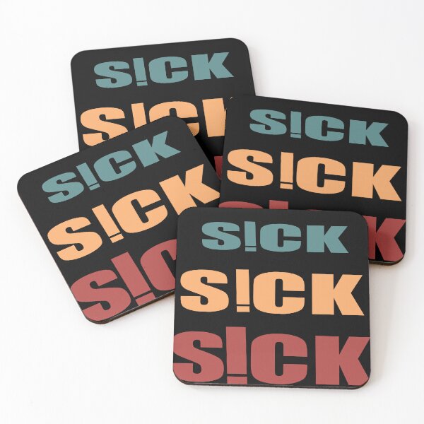 Item preview, S!ck Sickick red S!ckK!ck Crazy Colors designed and sold by TheGreedyCrypto.
