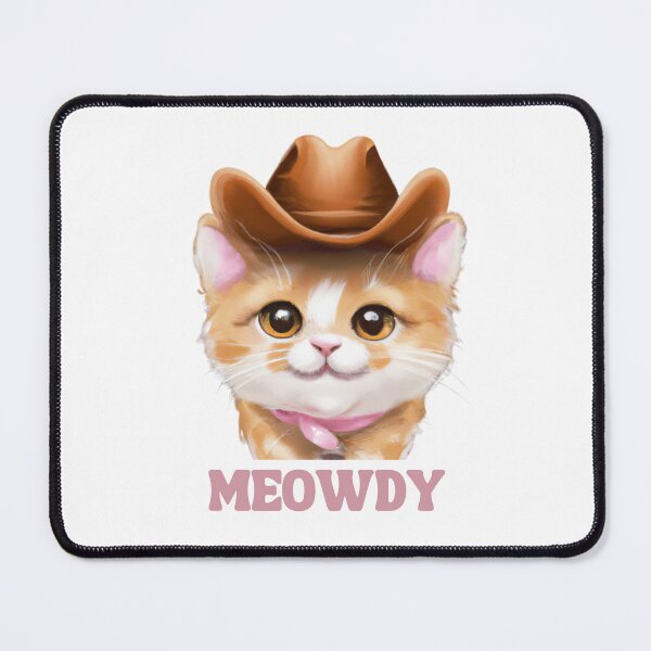 Item preview, Meowdy cat Cowboy cowgirl T-shirt designed and sold by Nerdygirlteez.
