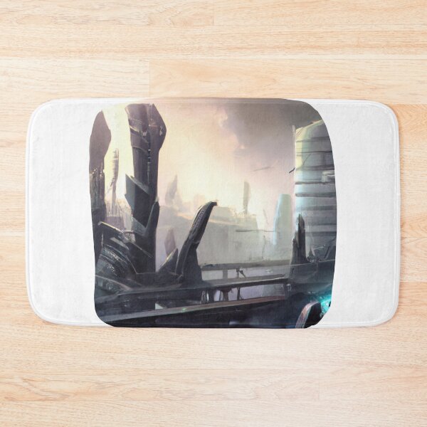 Item preview, Futuristic city Lunar Chronicles designed and sold by addict2reading.