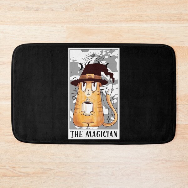 Item preview, The Magician Tarot Card Funny Cat Tarot Card Tarot Cards Fan designed and sold by Nessshirts.