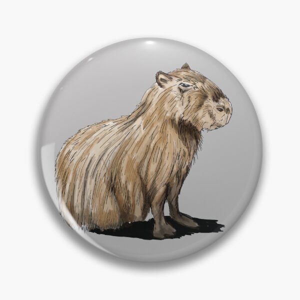 Item preview, Angry Capybara  designed and sold by RiceDrawings.