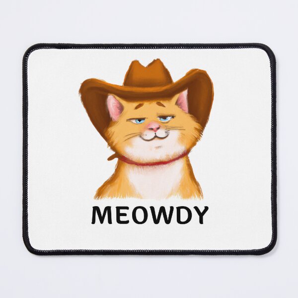 Item preview, Meowdy cat Cowboy cowgirl T-shirt designed and sold by Nerdygirlteez.