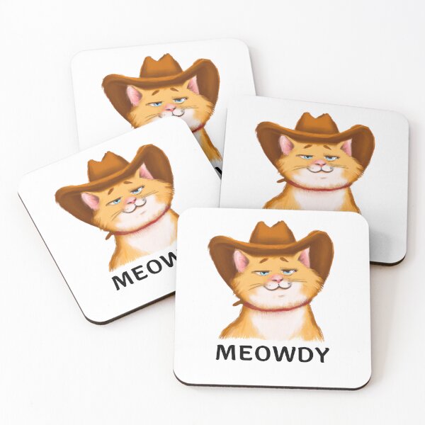 Item preview, Meowdy cat Cowboy cowgirl T-shirt designed and sold by Nerdygirlteez.