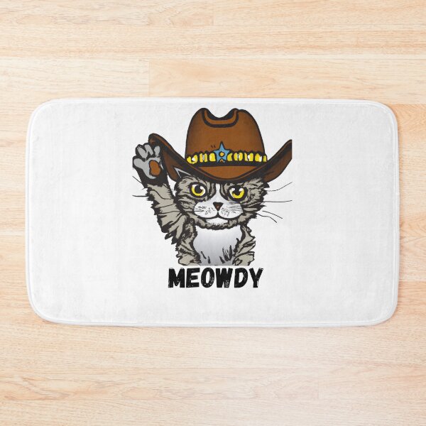 Item preview, Meowdy cat Cowboy cowgirl T-shirt designed and sold by Nerdygirlteez.