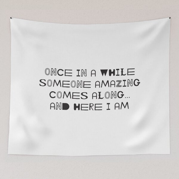 Item preview, Once in a while someone amazing comes Statement Black P1 designed and sold by Osh Sales.