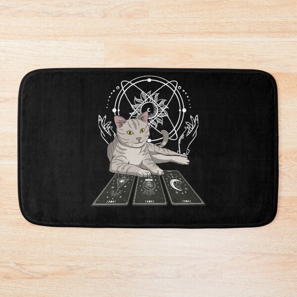 Item preview, Cat Tarot Card Reader Awesome Tarot Cards Reading Cartomancy designed and sold by Nessshirts.