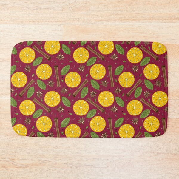 Item preview, Christmas spices on wine background designed and sold by floralfan.