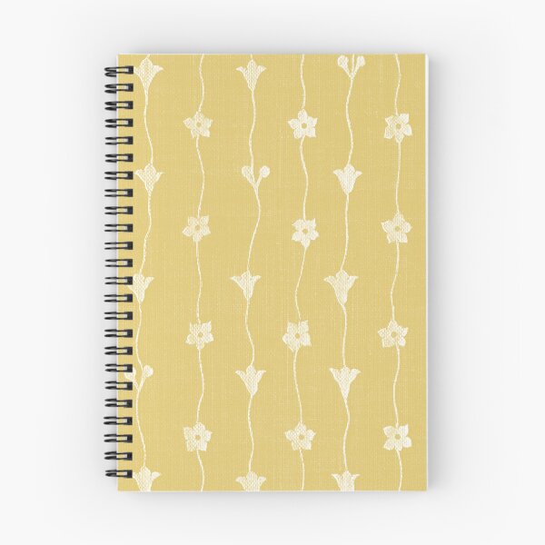 Item preview, Mellow Cream Gold yellow white climbing flowers designed and sold by coverinlove.