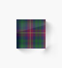 00671 Cairns of Finavon Tartan Acrylic Block