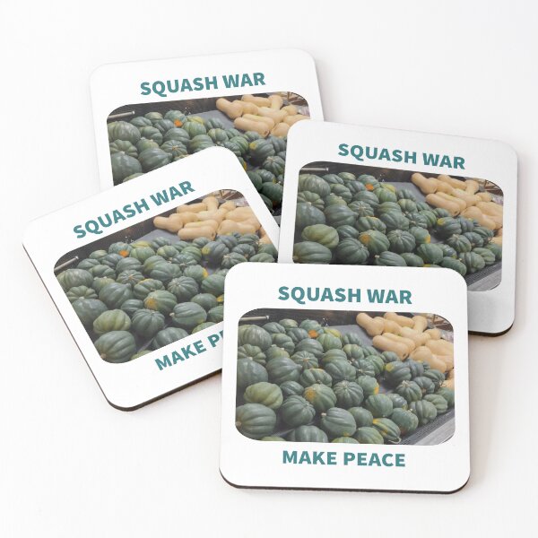 Item preview, SQUASH WAR - MAKE PEACE designed and sold by TechLaughs.