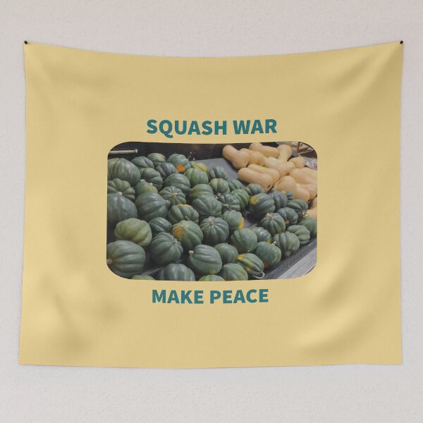 Item preview, SQUASH WAR - MAKE PEACE designed and sold by TechLaughs.