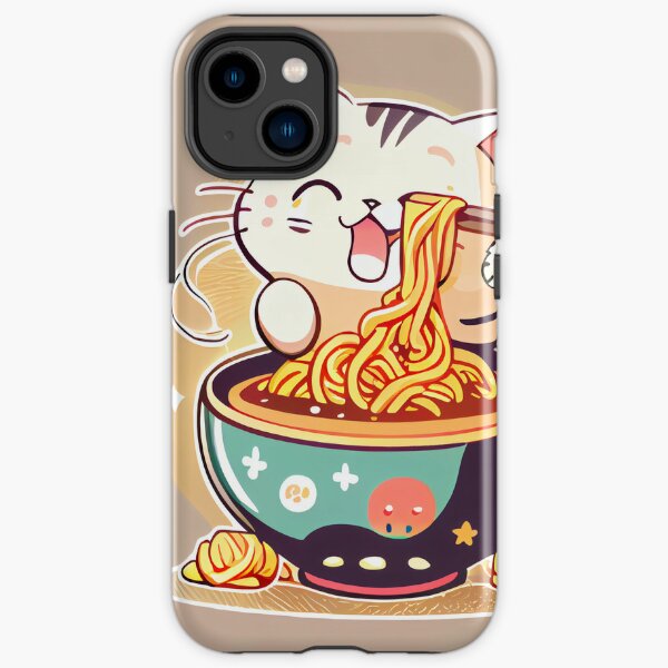 Cat Ramen Phone Cases for Sale