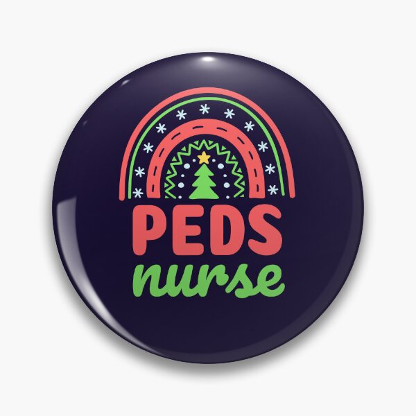 Item preview, Peds Nurse Pediatric Nursing Christmas Boho Rainbow designed and sold by jaygo.