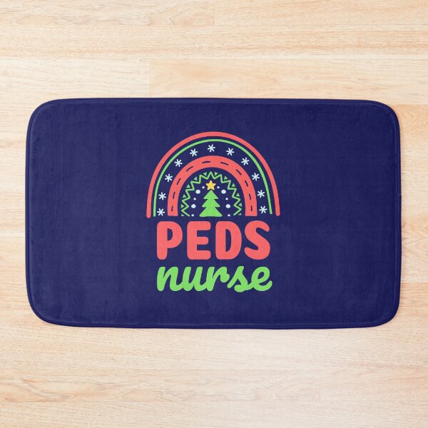 Item preview, Peds Nurse Pediatric Nursing Christmas Boho Rainbow designed and sold by jaygo.