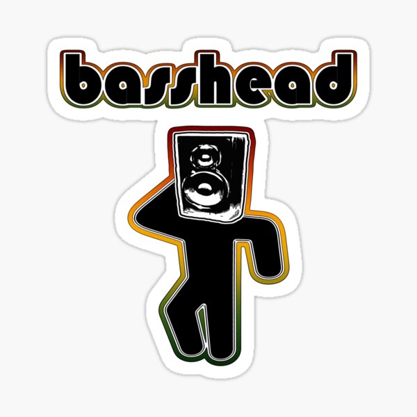 Artikel-Vorschau von Basshead-Rasta, designt und verkauft von Klaus Bremner (Autotelic Art).